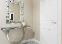 mirror console table combination