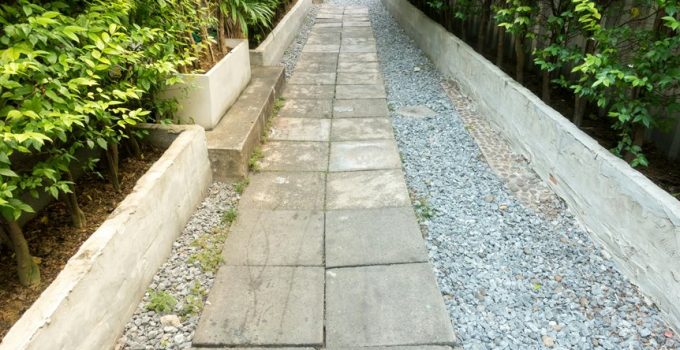 selecting stones for pathways