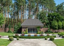 stones for backyard privacy
