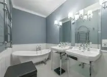 stylish bathtub corner trim