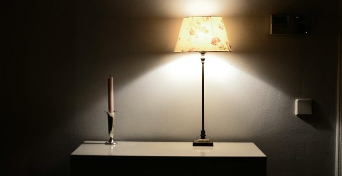 stylish glass candle holder