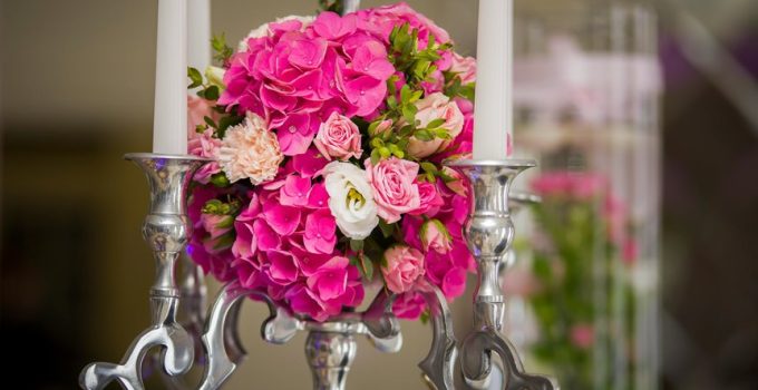 stylish single candle candelabra