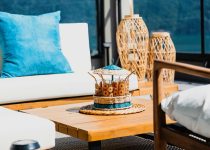 upgrade patio with wicker