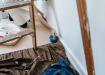 vintage paint wax makeover