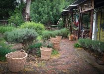 wicker enhances patio charm
