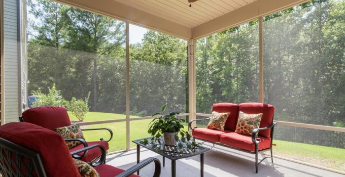 average lifespan screened porches
