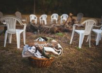 camping blankets as decor