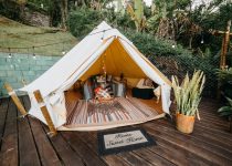 campsite comfort and style