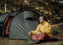 campsite meditation retreat space