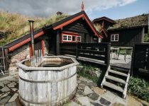 composite hot tub deck construction