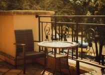 diy rustic deck project