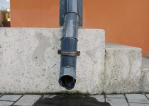 drainage behind stone walls