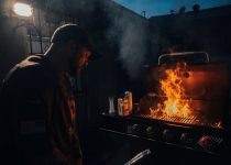 grill island lighting options