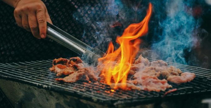 grill island optimal placement