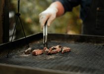 grilling safety on porch