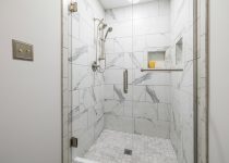 install outdoor rain showerhead