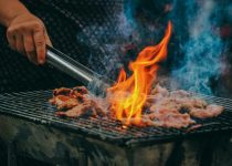 outdoor kitchen on lanai