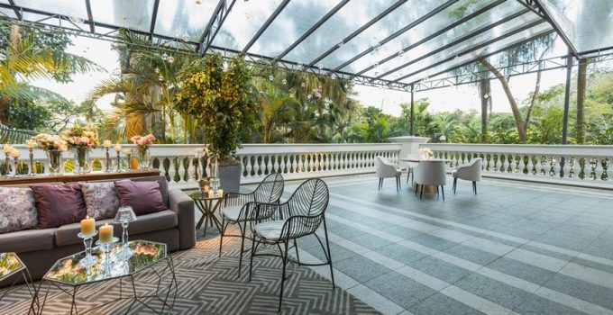 patio canopy enhances events