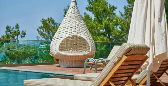 properly anchor hot tub