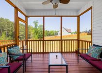 retractable glass wall installation