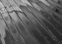 rustic decking slippery when wet