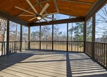 screening rustic deck possible
