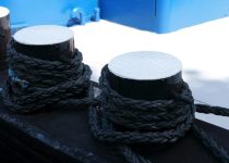 secure rustic deck posts