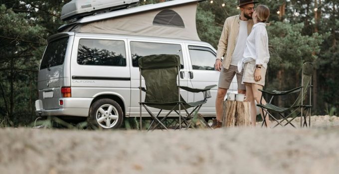 selecting campsite solar lights