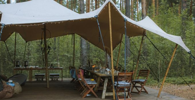 sustainable campsite decoration tips